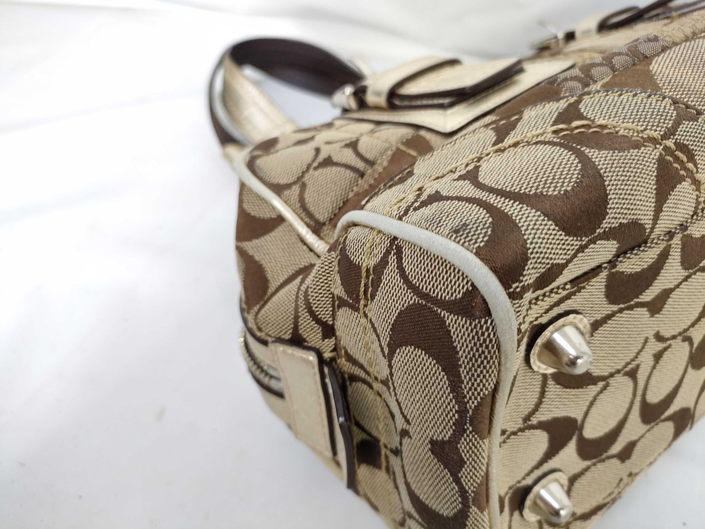 COACH Signature Handbag F12317 Handbag