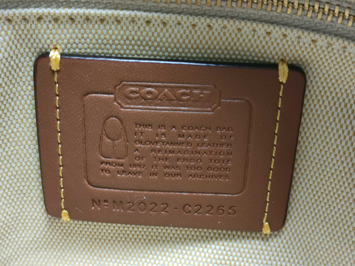 COACH C2265 Shoulder Bag