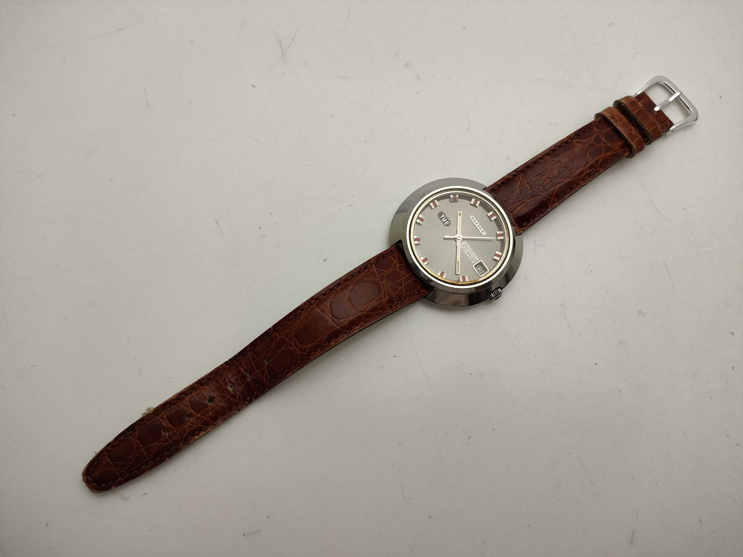 CITIZEN acss 2815-y men's watch with aftermarket strap