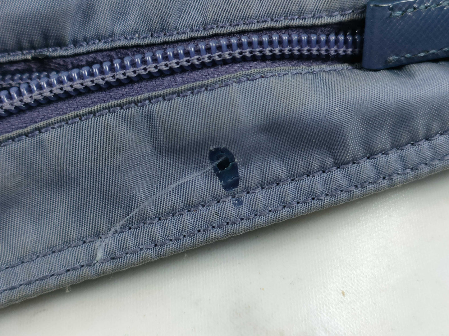 PRADA Nylon Shoulder Bag Pouch/Triangle Plate Shoulder Bag