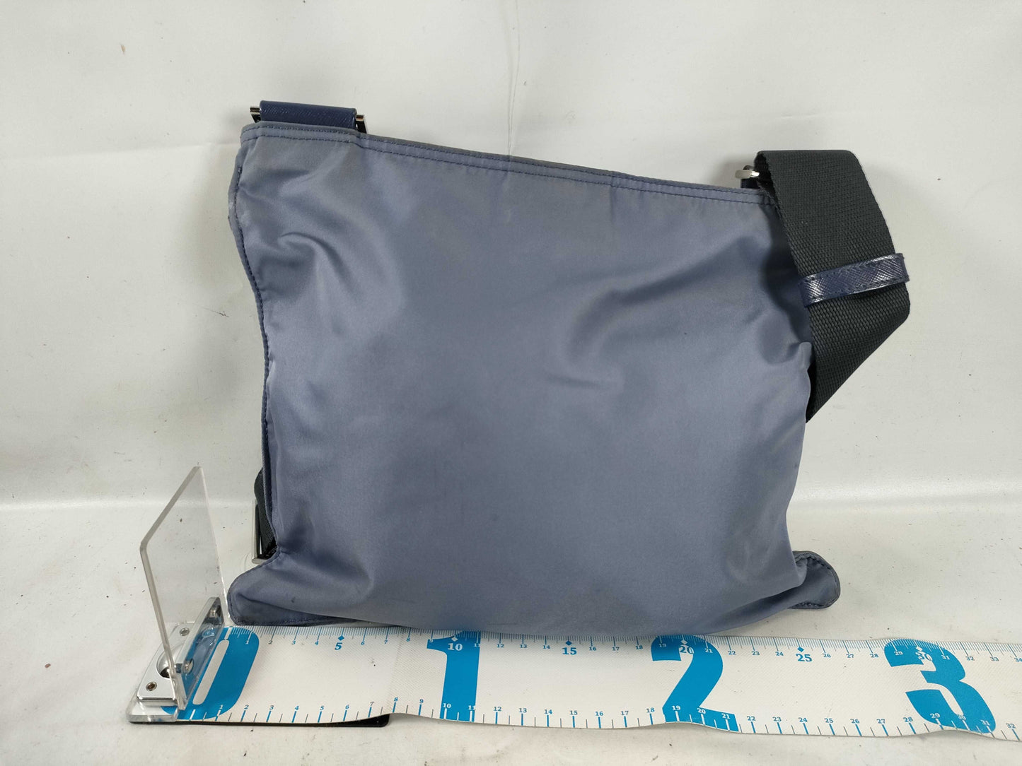 PRADA Nylon Shoulder Bag Pouch/Triangle Plate Shoulder Bag