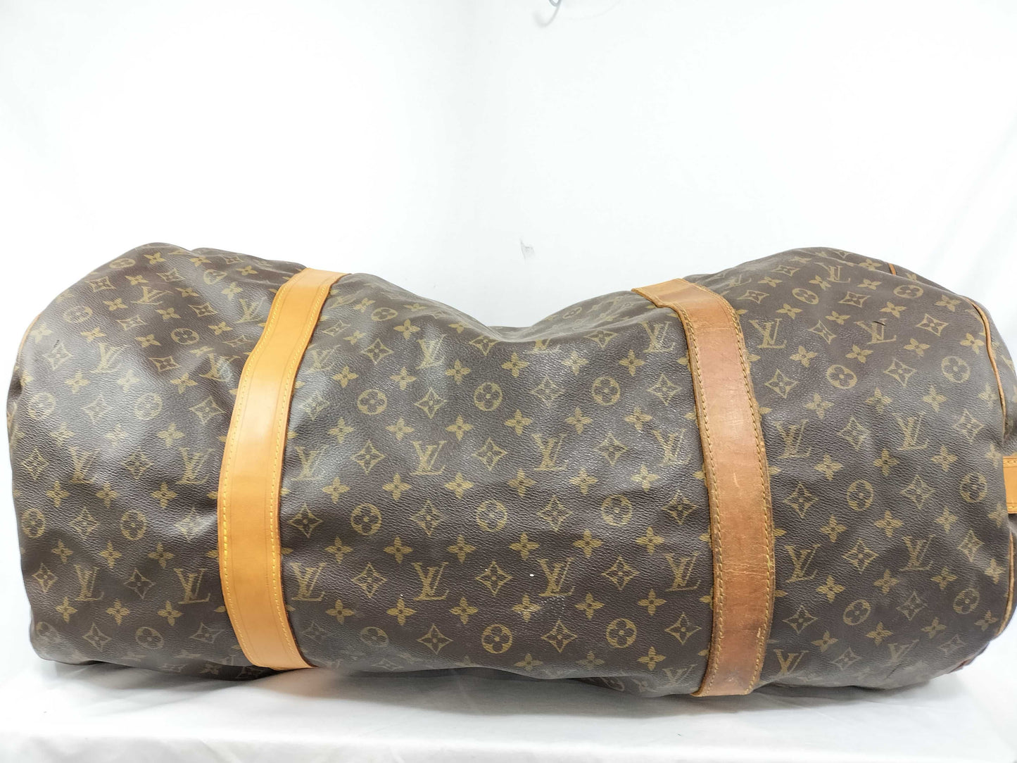 LOUIS VUITTON Monogram Saxe Pool 60 Bandouliere Boston Bag
