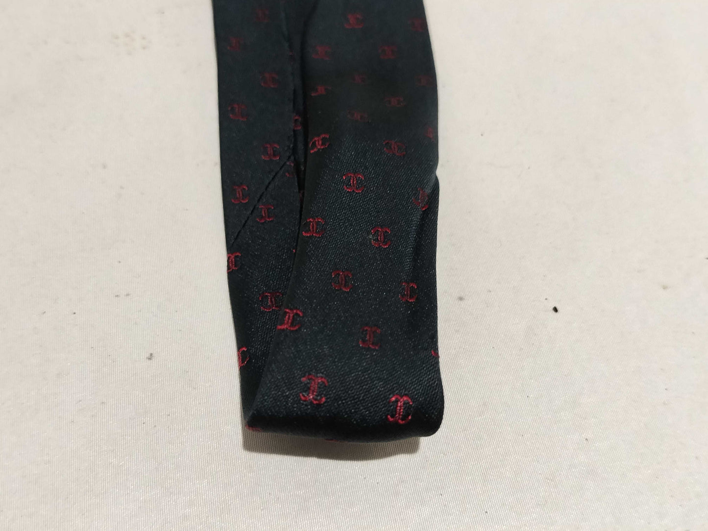 CHANEL Coco Mark Tie Coco Mark Tie