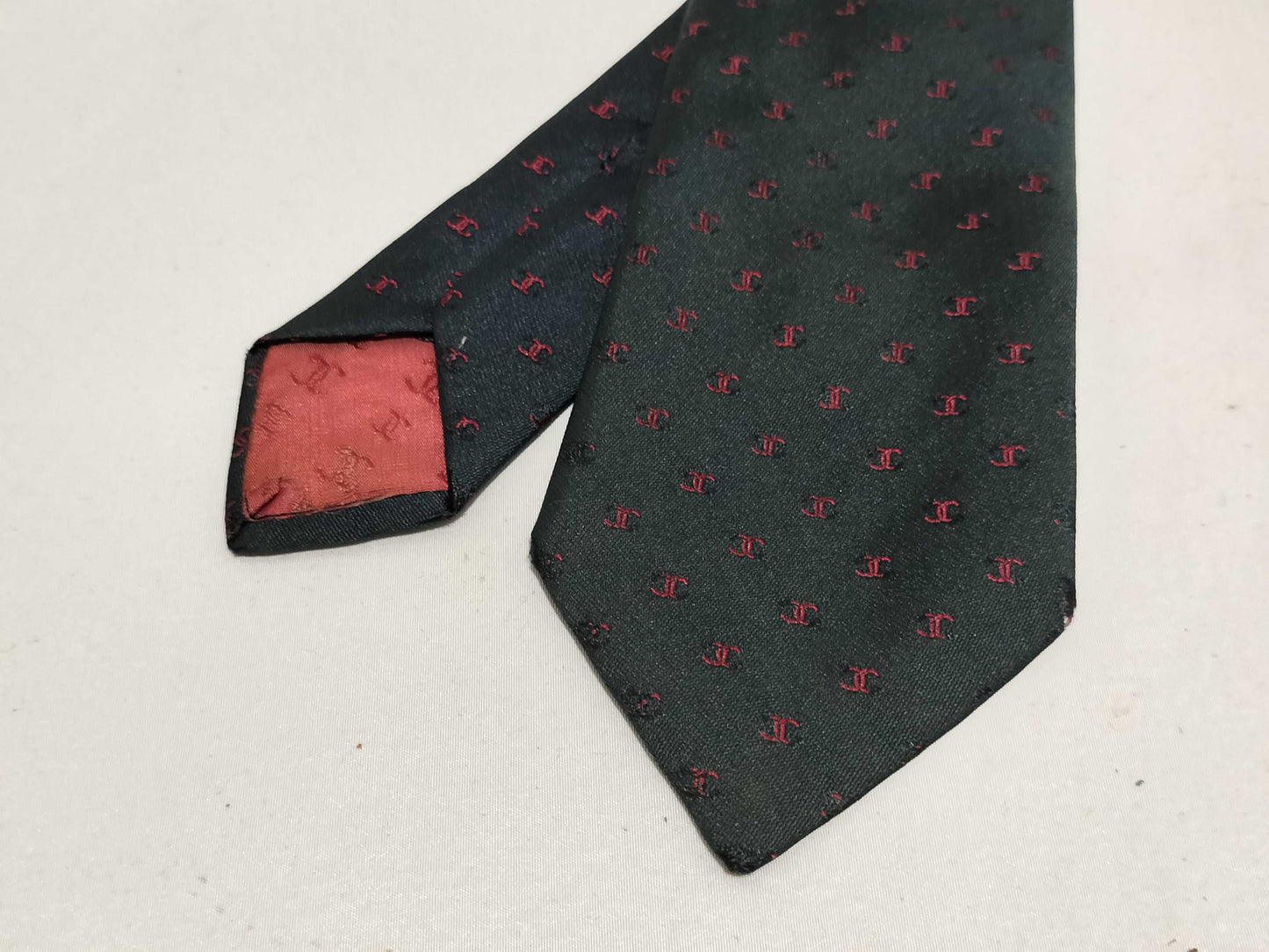 CHANEL Coco Mark Tie Coco Mark Tie