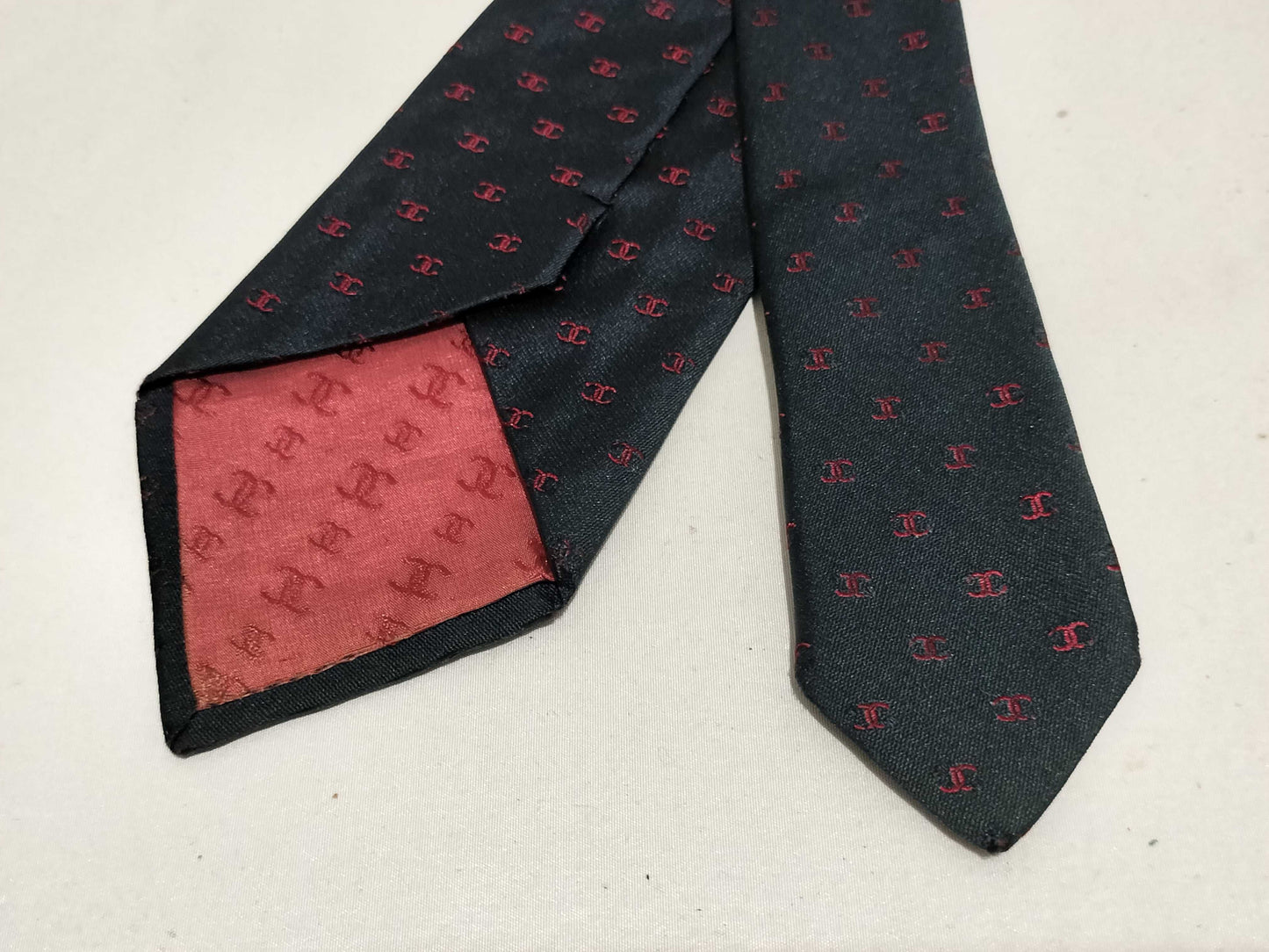 CHANEL Coco Mark Tie Coco Mark Tie