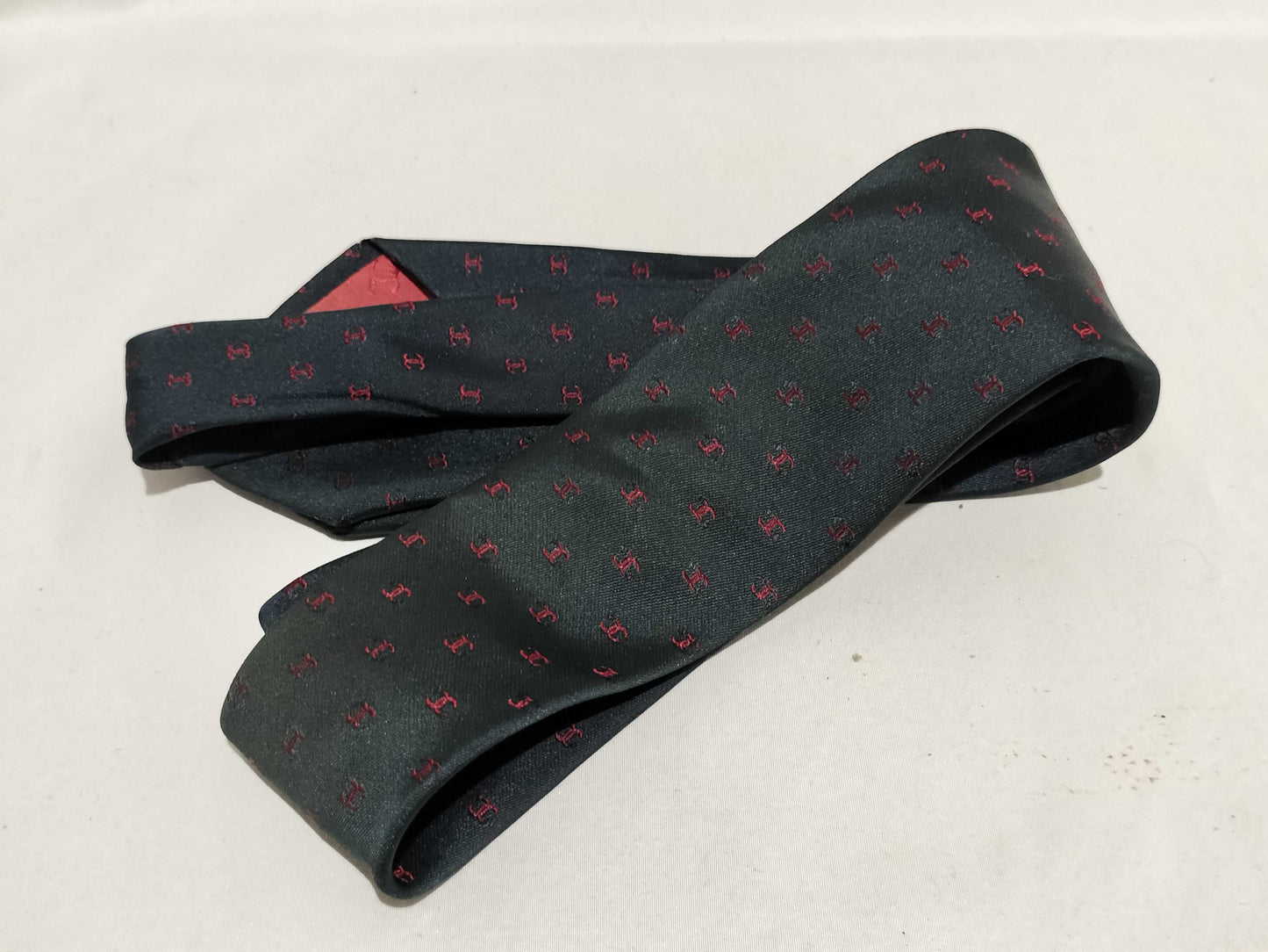 CHANEL Coco Mark Tie Coco Mark Tie