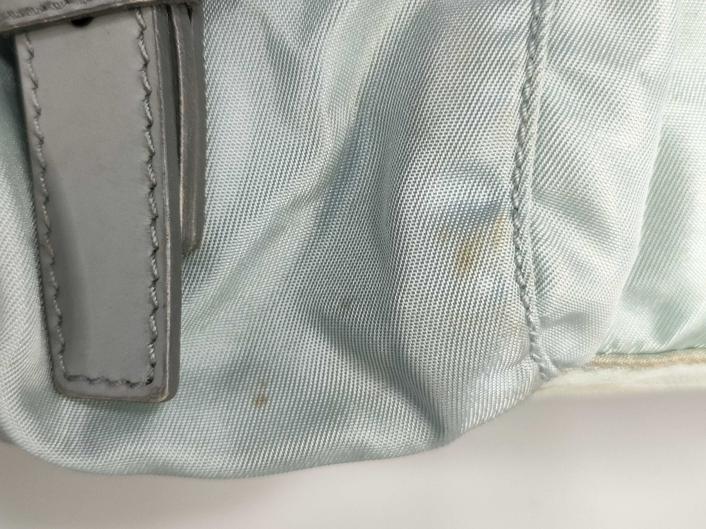 PRADA nylon backpack, blue