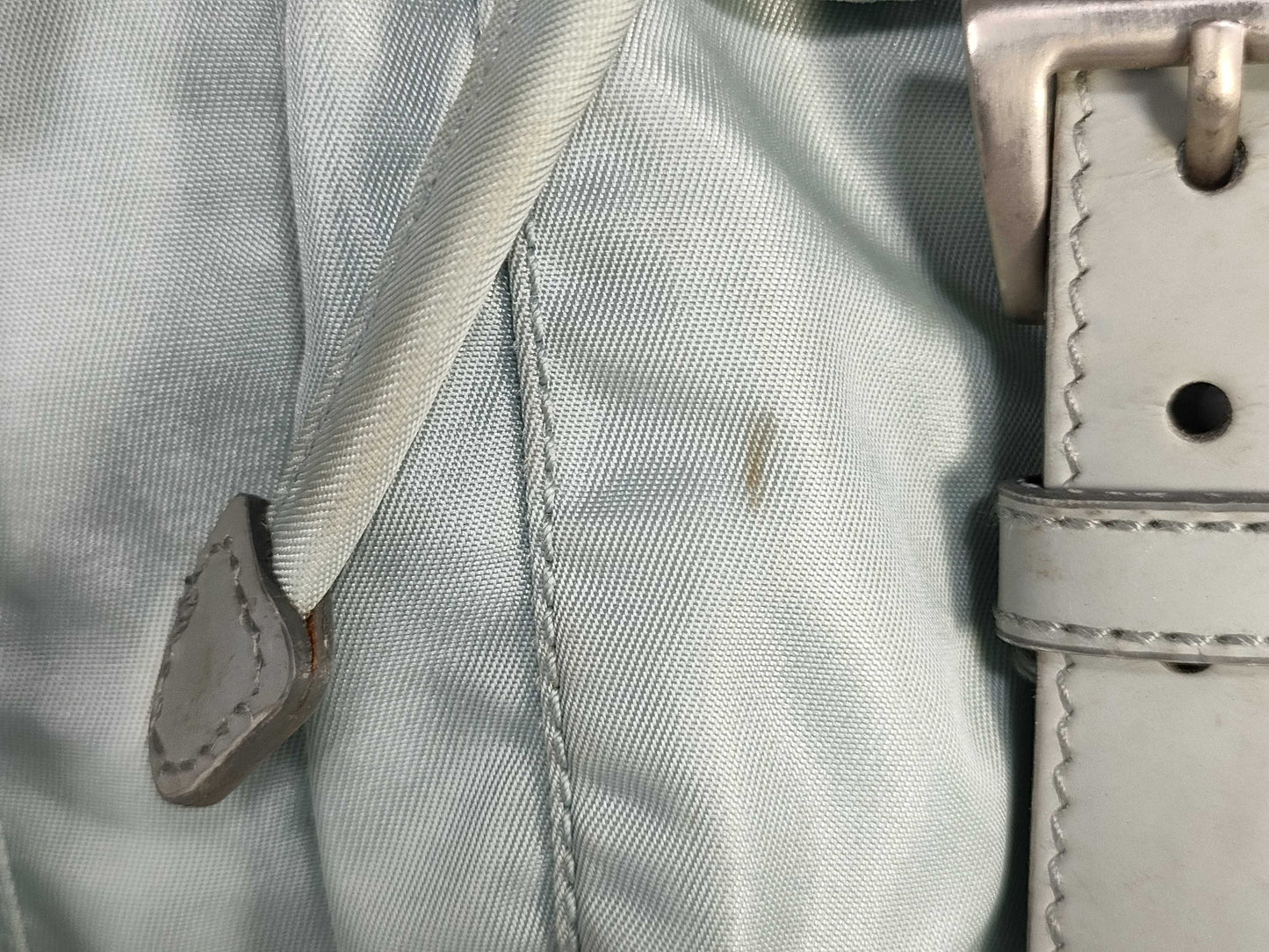 PRADA nylon backpack, blue