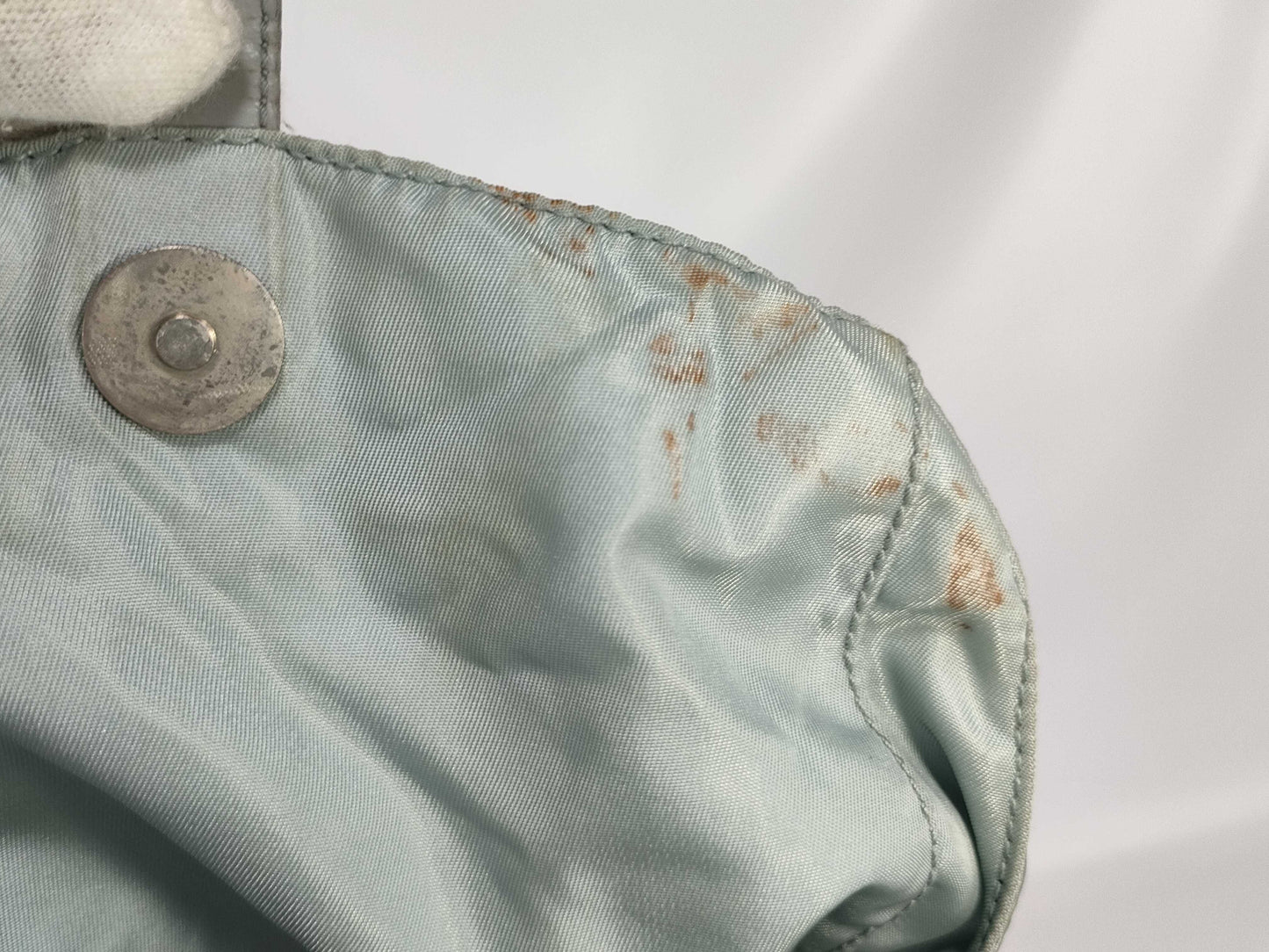 PRADA nylon backpack, blue