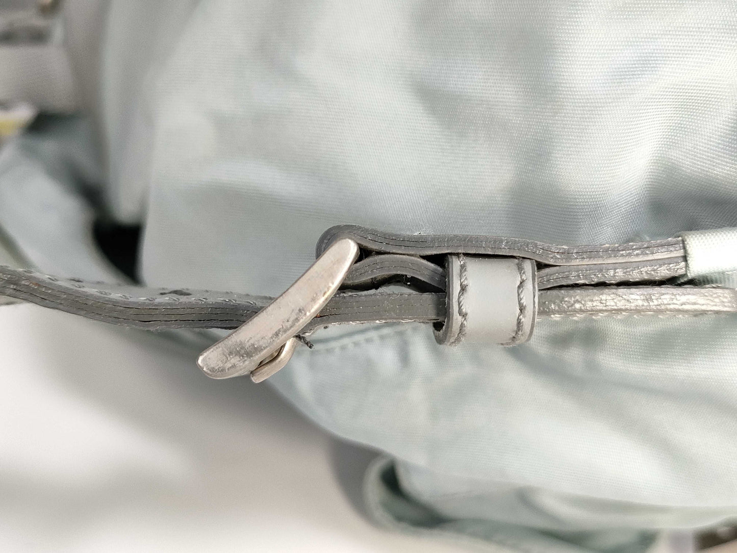 PRADA nylon backpack, blue