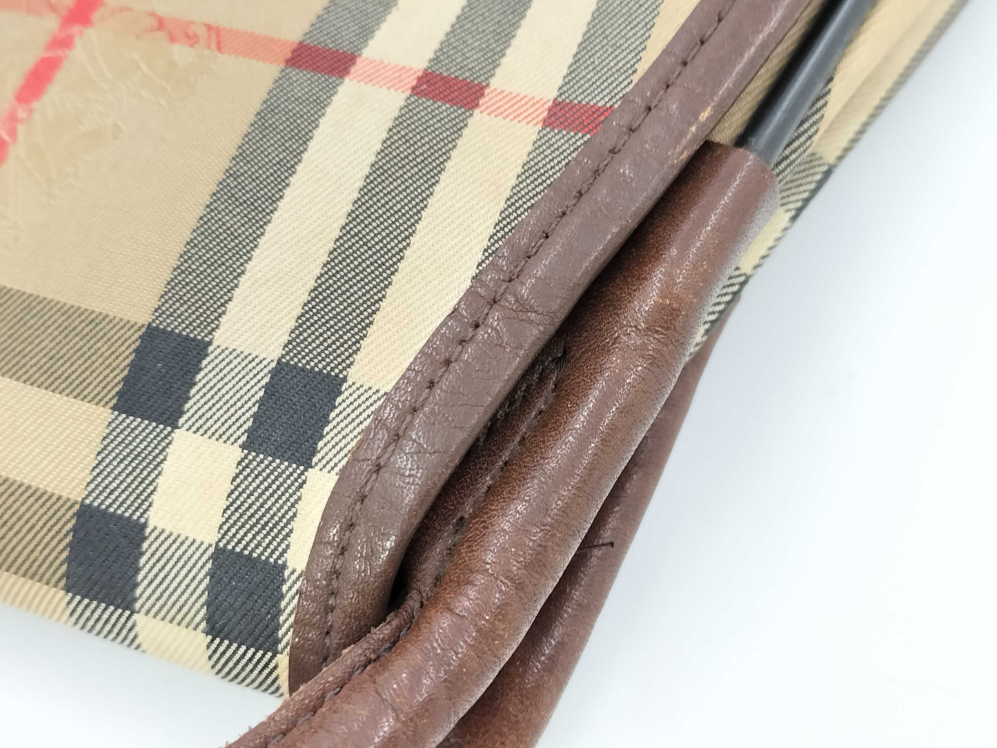 BURBERRY Nova Check Shoulder Bag