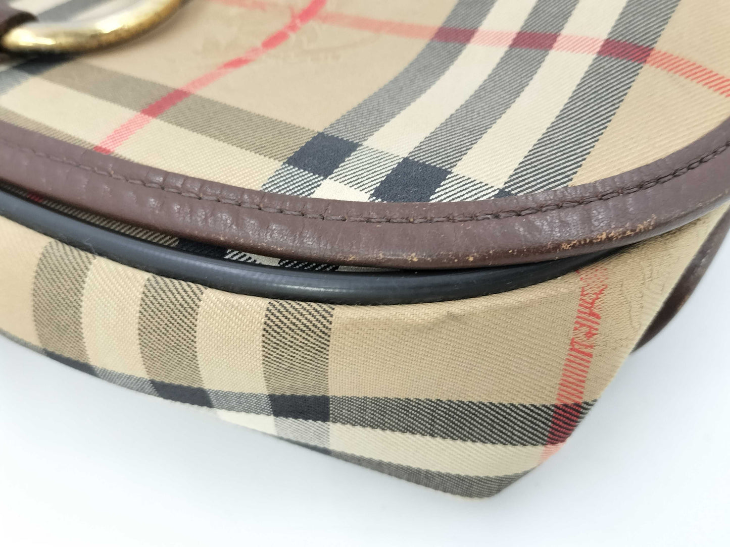 BURBERRY Nova Check Shoulder Bag