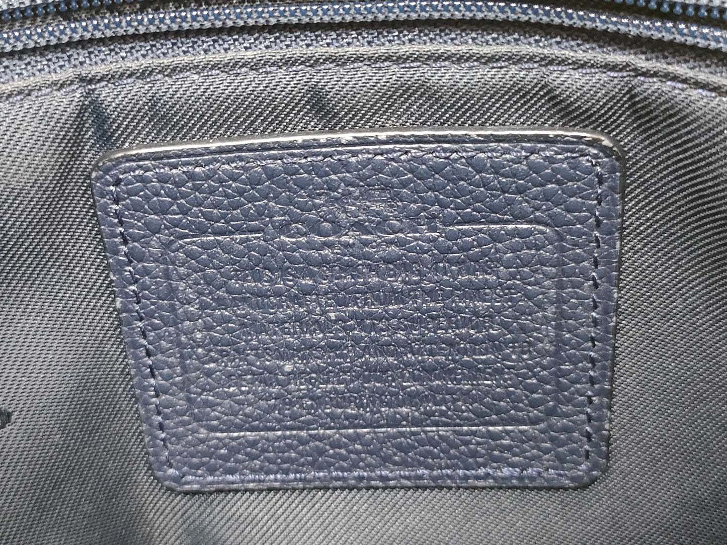 COACH Leather One-Shoulder Bag
