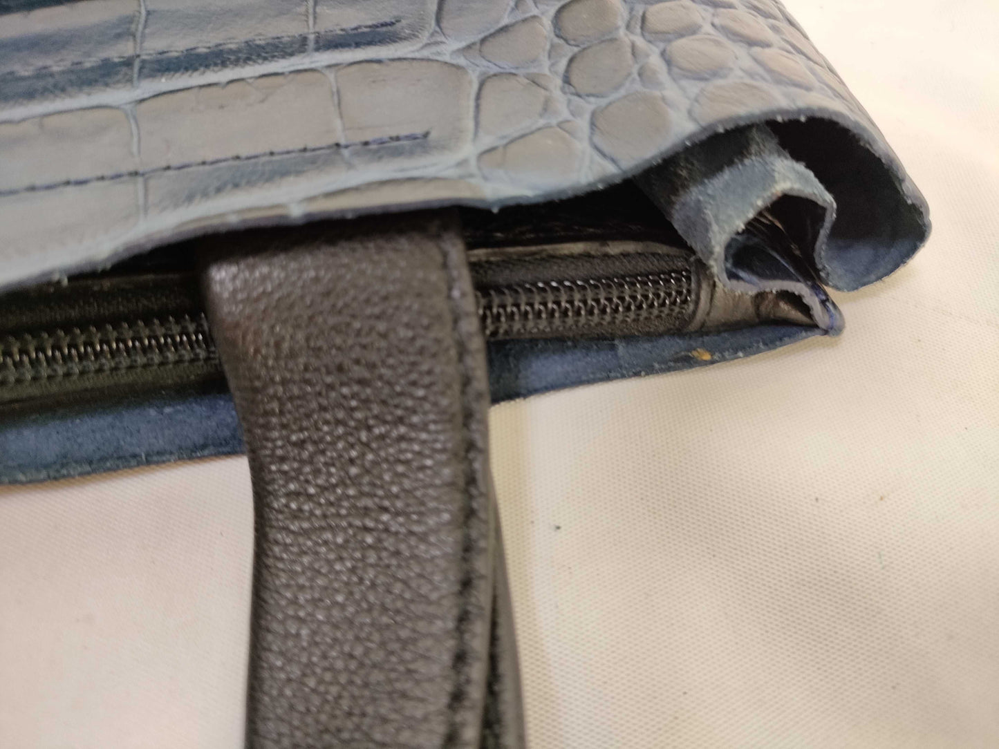 COACH Furla Crocodile/Cole Haan Leather Tote Bag Set