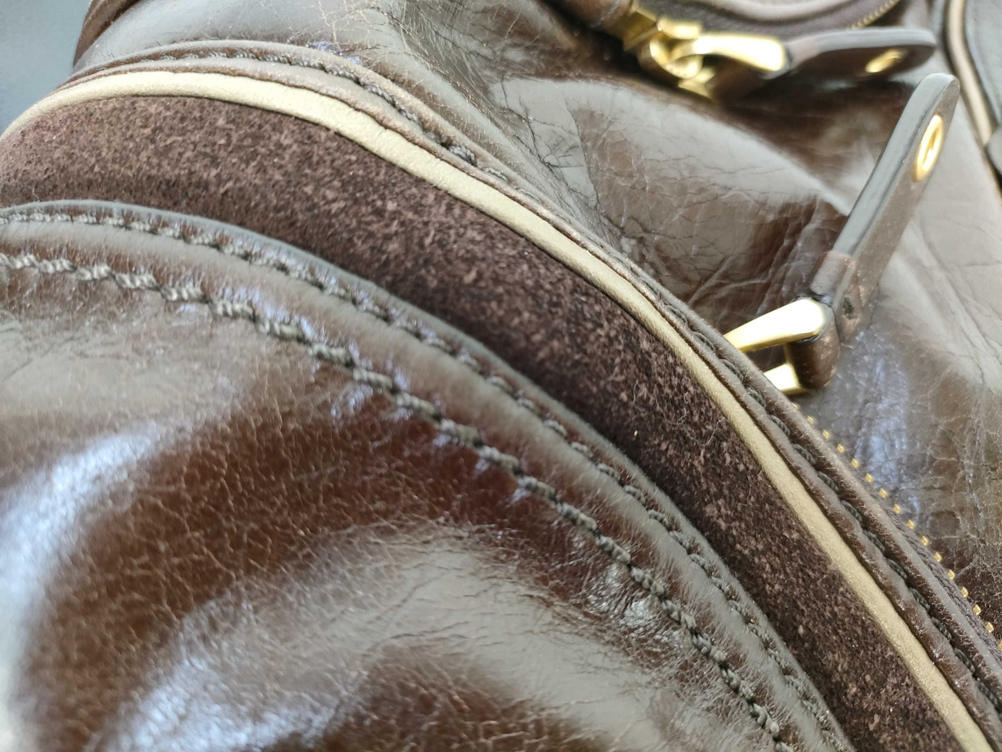 COACH Furla Crocodile/Cole Haan Leather Tote Bag Set