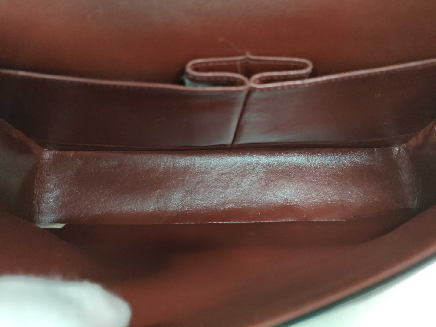CHANEL Lambskin Matelasse Double Flap 25 0 Series Chain Shoulder Bag