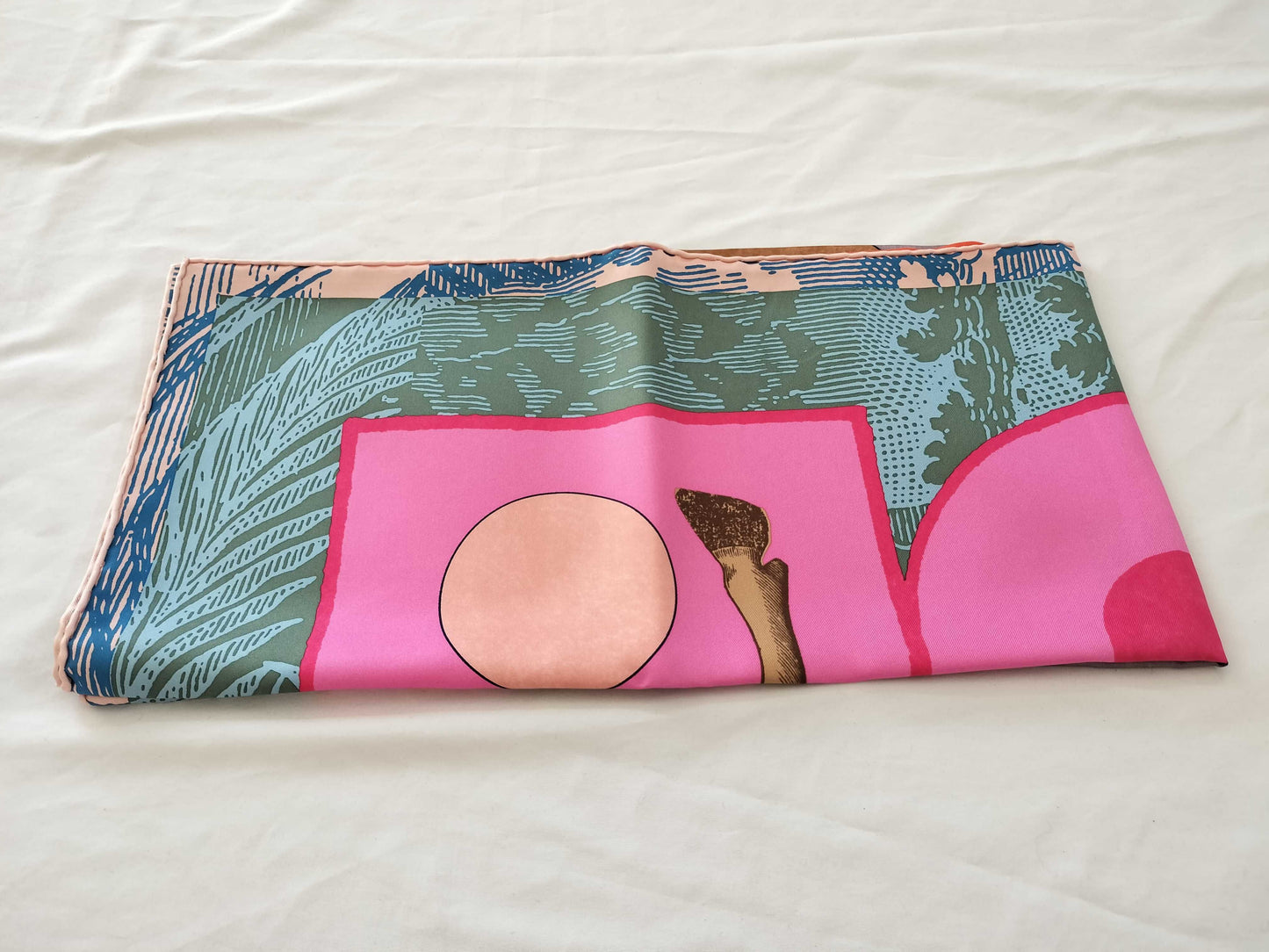 HERMES Carré 90 CAVALIER EN FORMES Scarf