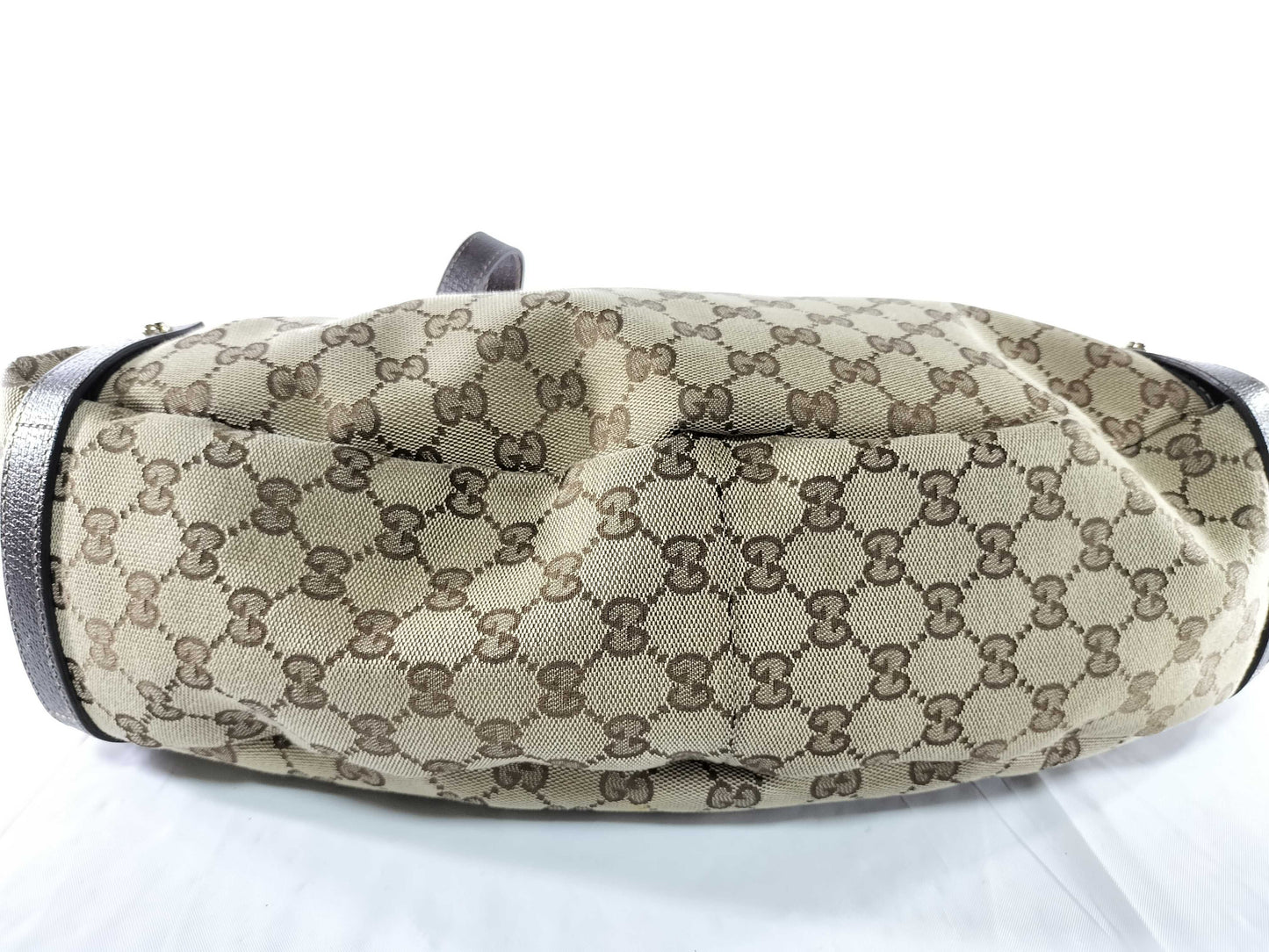 GUCCI GG Canvas Handbag with Pouch Tote Bag
