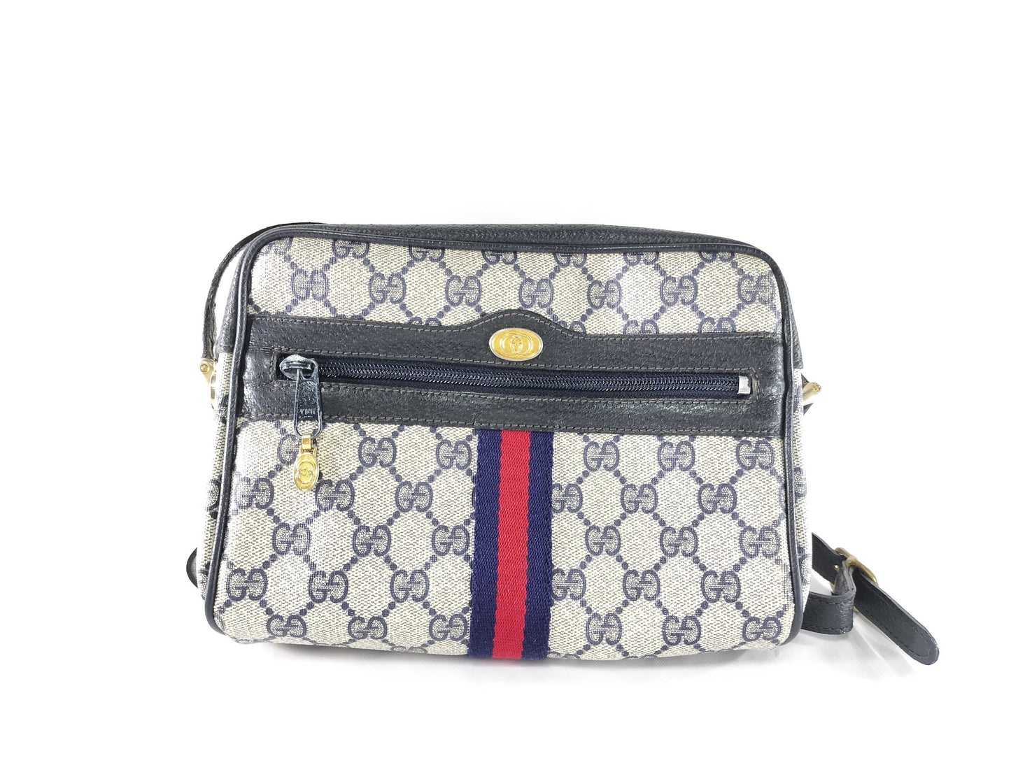 GUCCI GG Shoulder Bag in PVC with Box