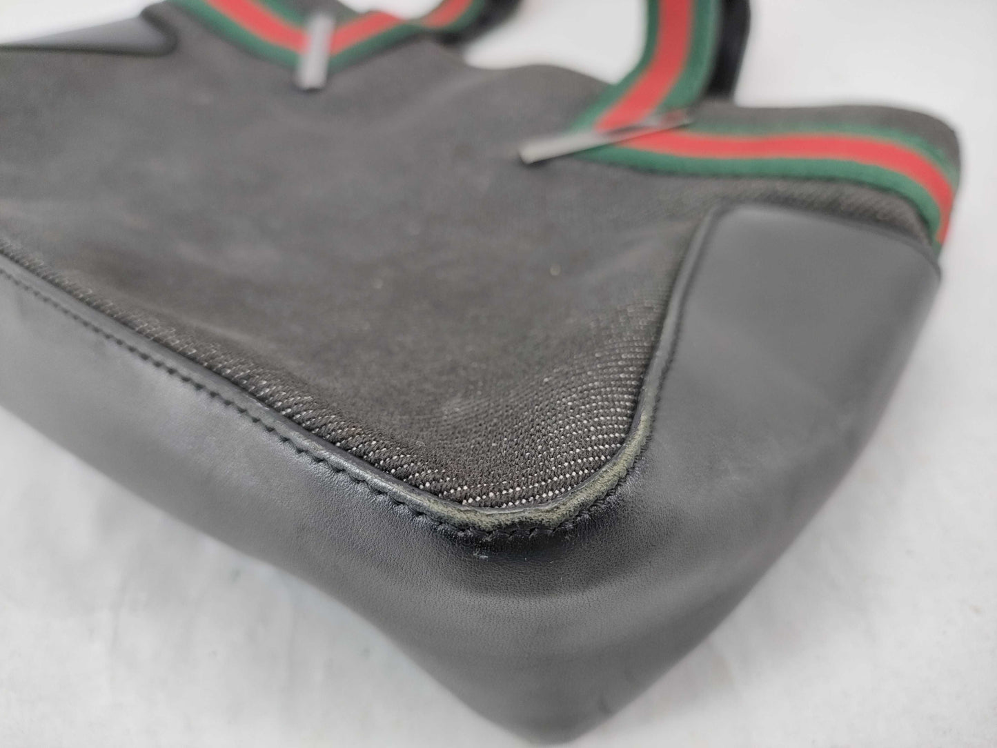 GUCCI Canvas Handbag with Pouch