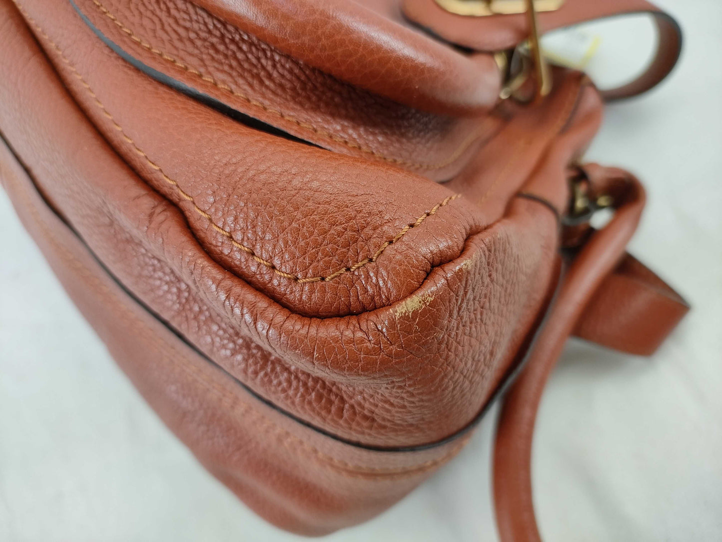 Chloe Paraty Leather 2-Way Bag Handbag