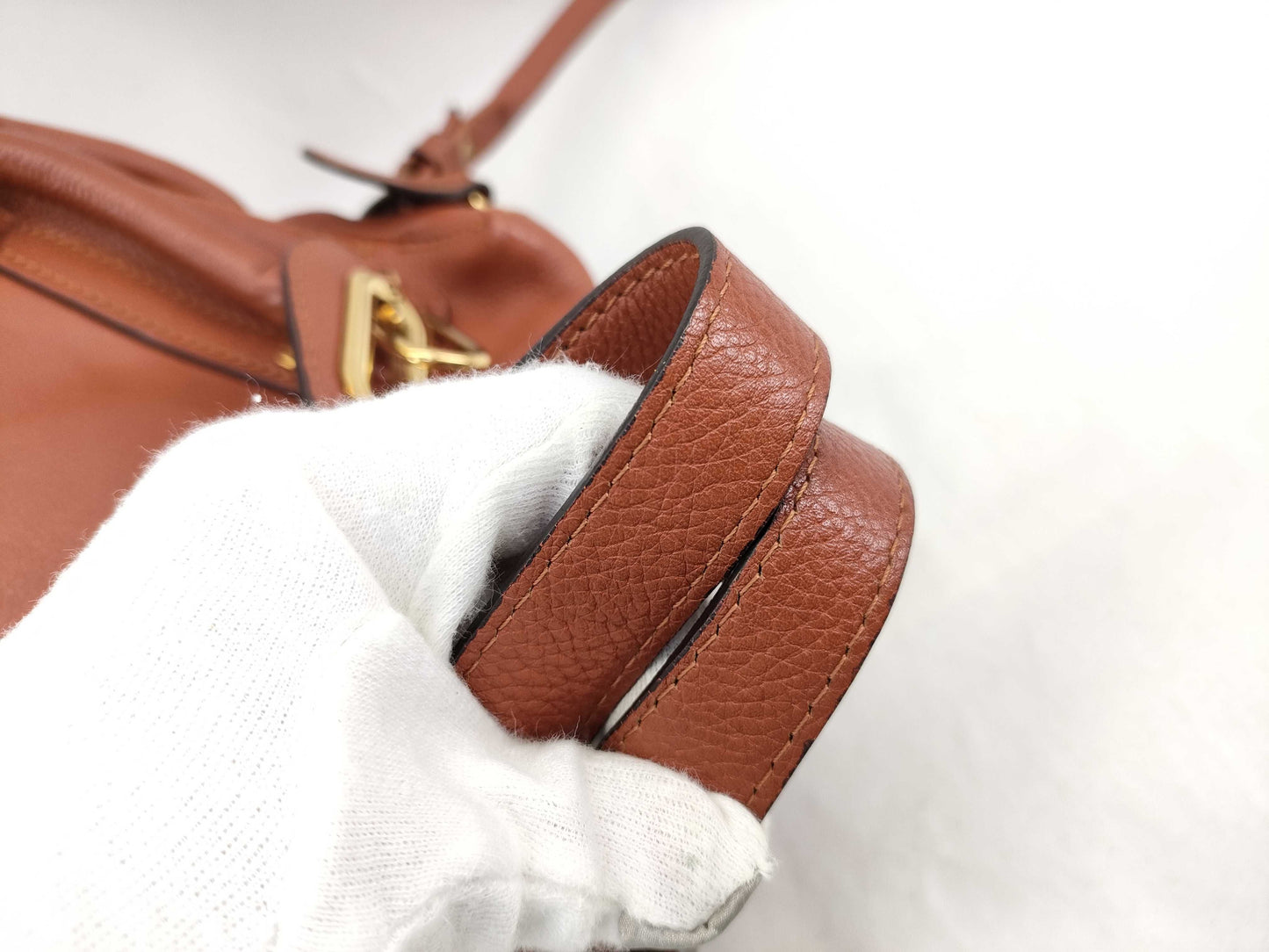 Chloe Paraty Leather 2-Way Bag Handbag