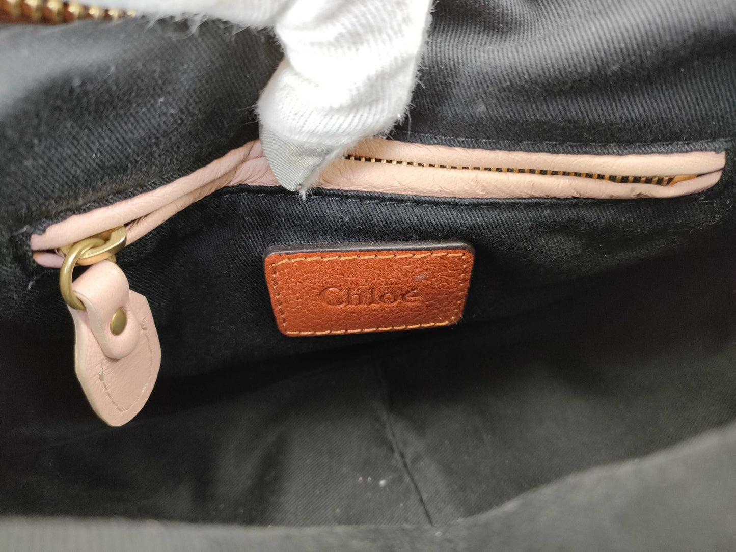 Chloe Paraty Leather 2-Way Bag Handbag