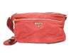 PRADA Nylon Shoulder Bag Red Shoulder Bag