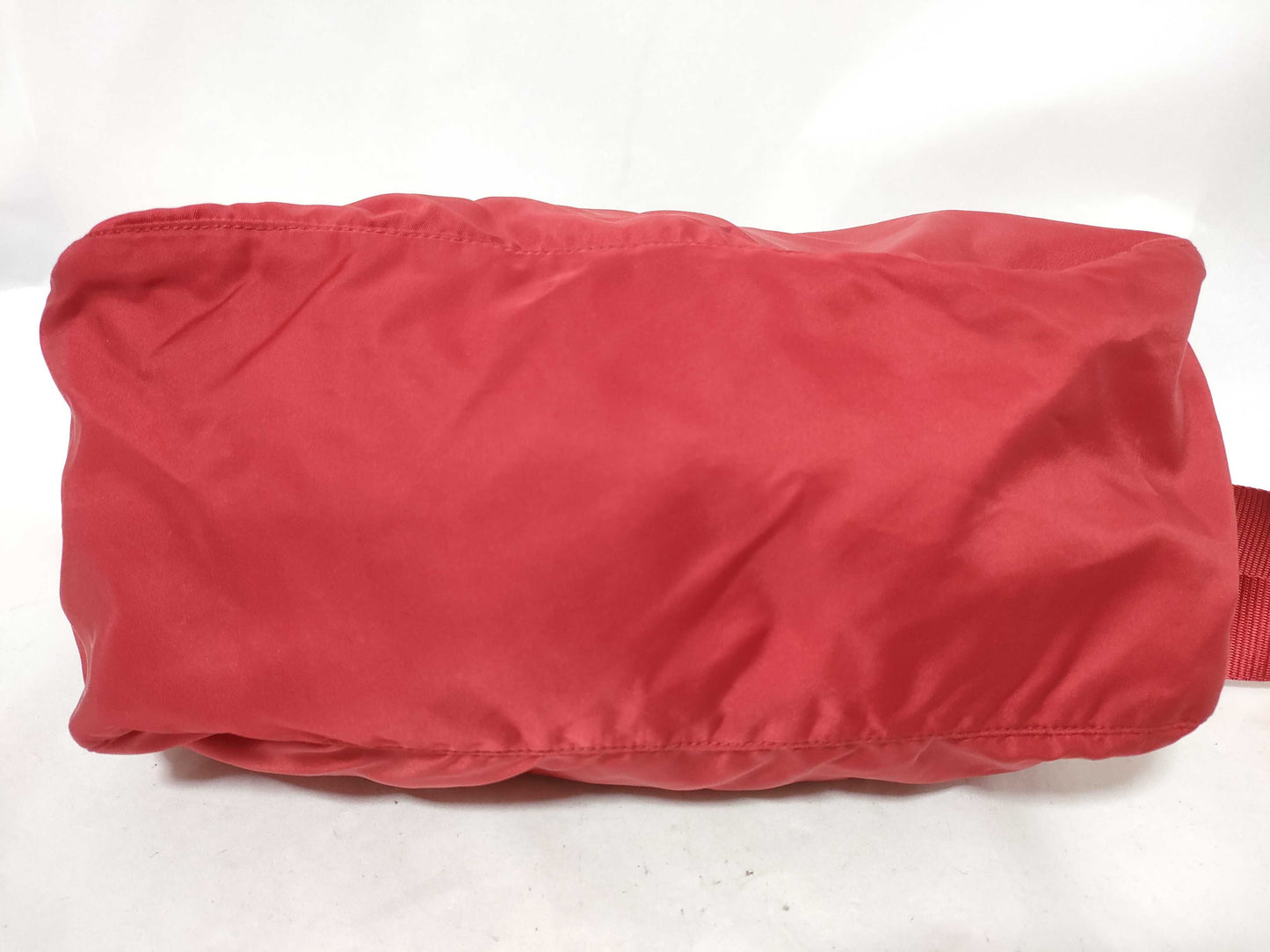 PRADA Nylon Shoulder Bag Red Shoulder Bag