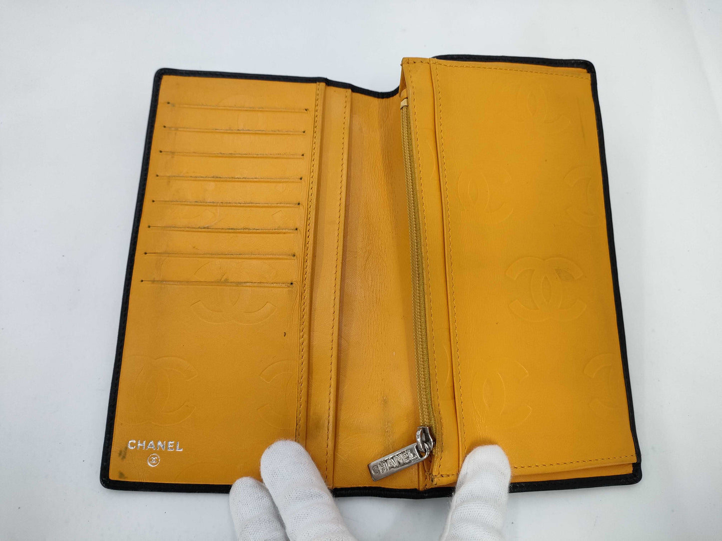 CHANEL Cambon Line Long Wallet
