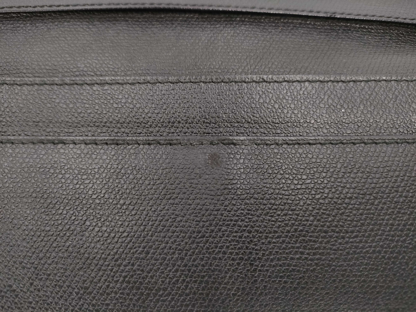 CHANEL Caviar Skin Coco Button Long Wallet