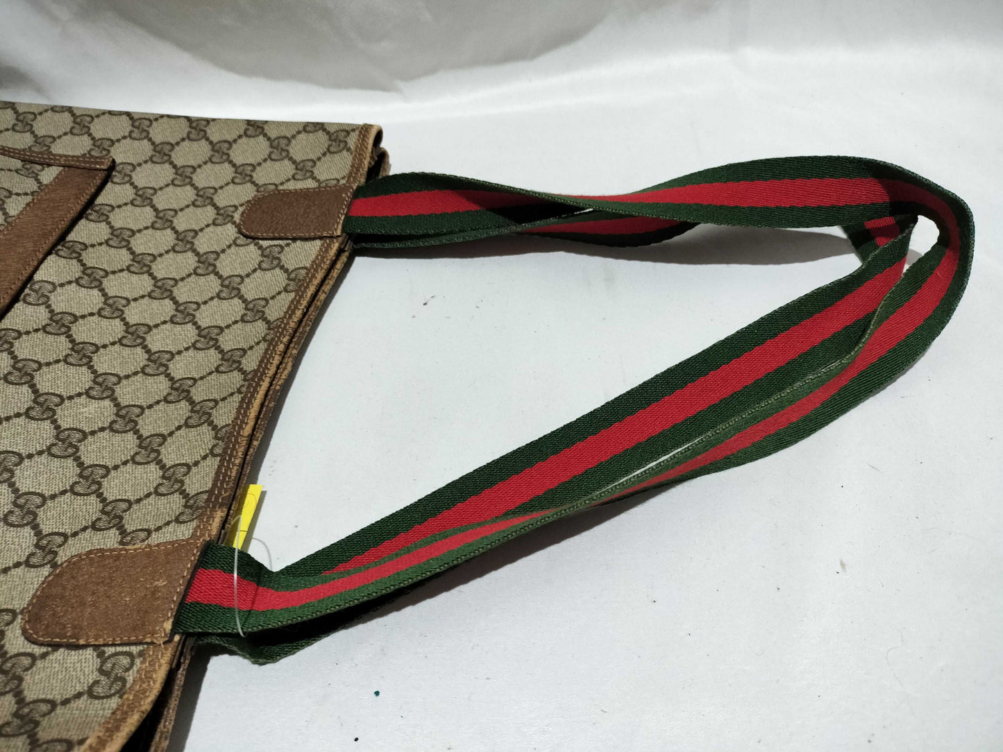 GUCCI GG Canvas 39.02.003 Sherry Line Tote Bag