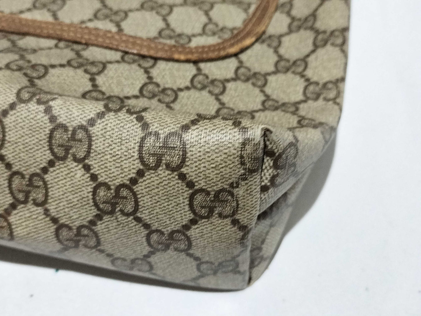 GUCCI GG Canvas 39.02.003 Sherry Line Tote Bag