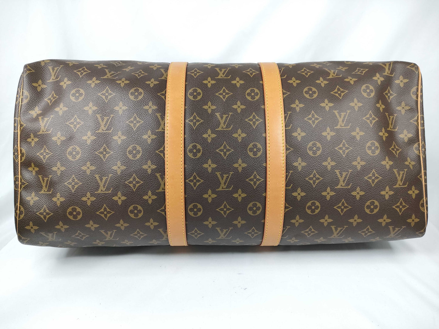 LOUIS VUITTON M41424 Monogram Keepall 55 Boston Bag