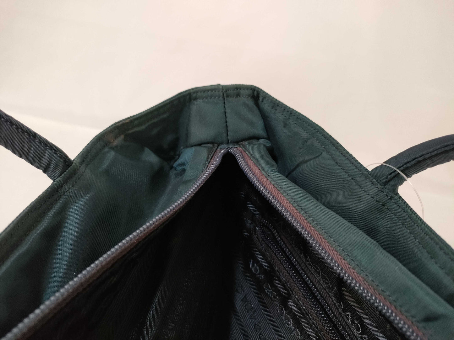 PRADA Nylon Navy Handbag