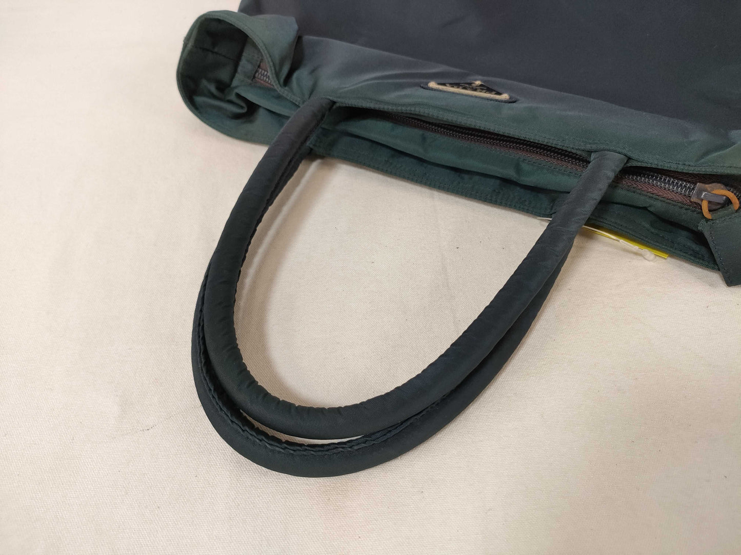 PRADA Nylon Navy Handbag