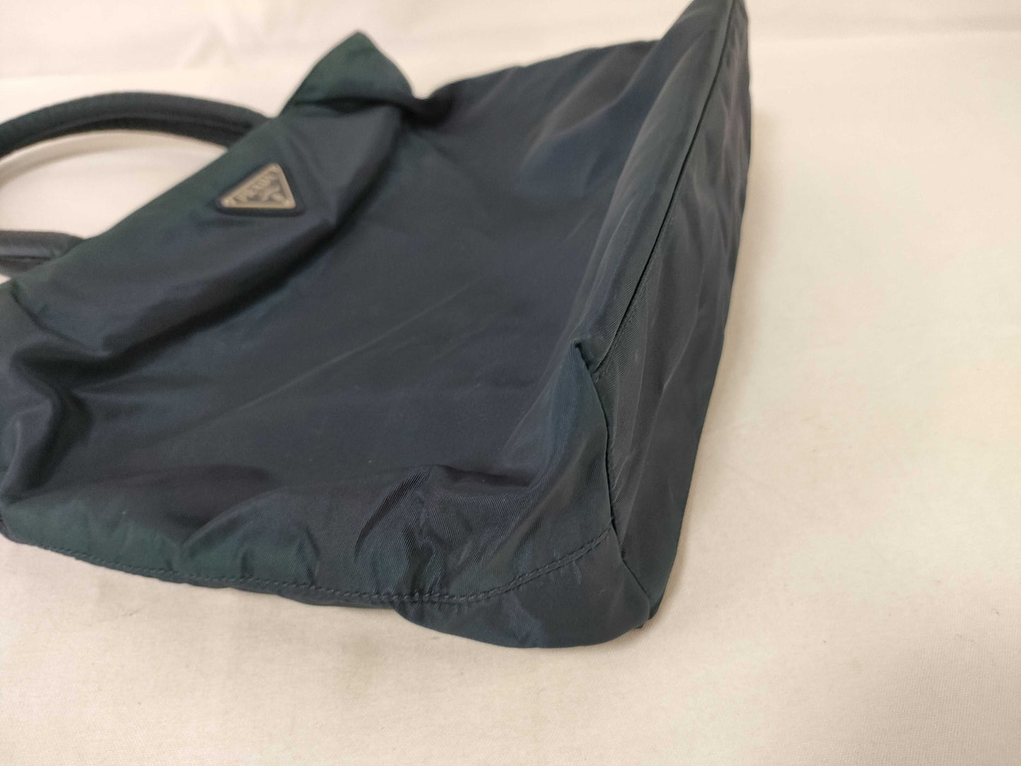 PRADA Nylon Navy Handbag