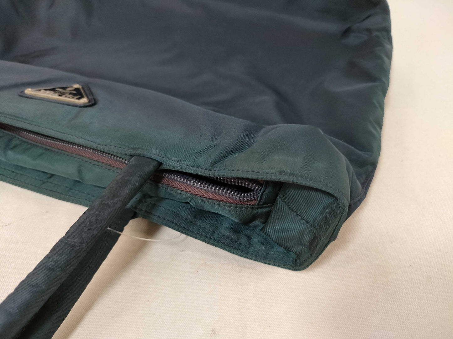 PRADA Nylon Navy Handbag