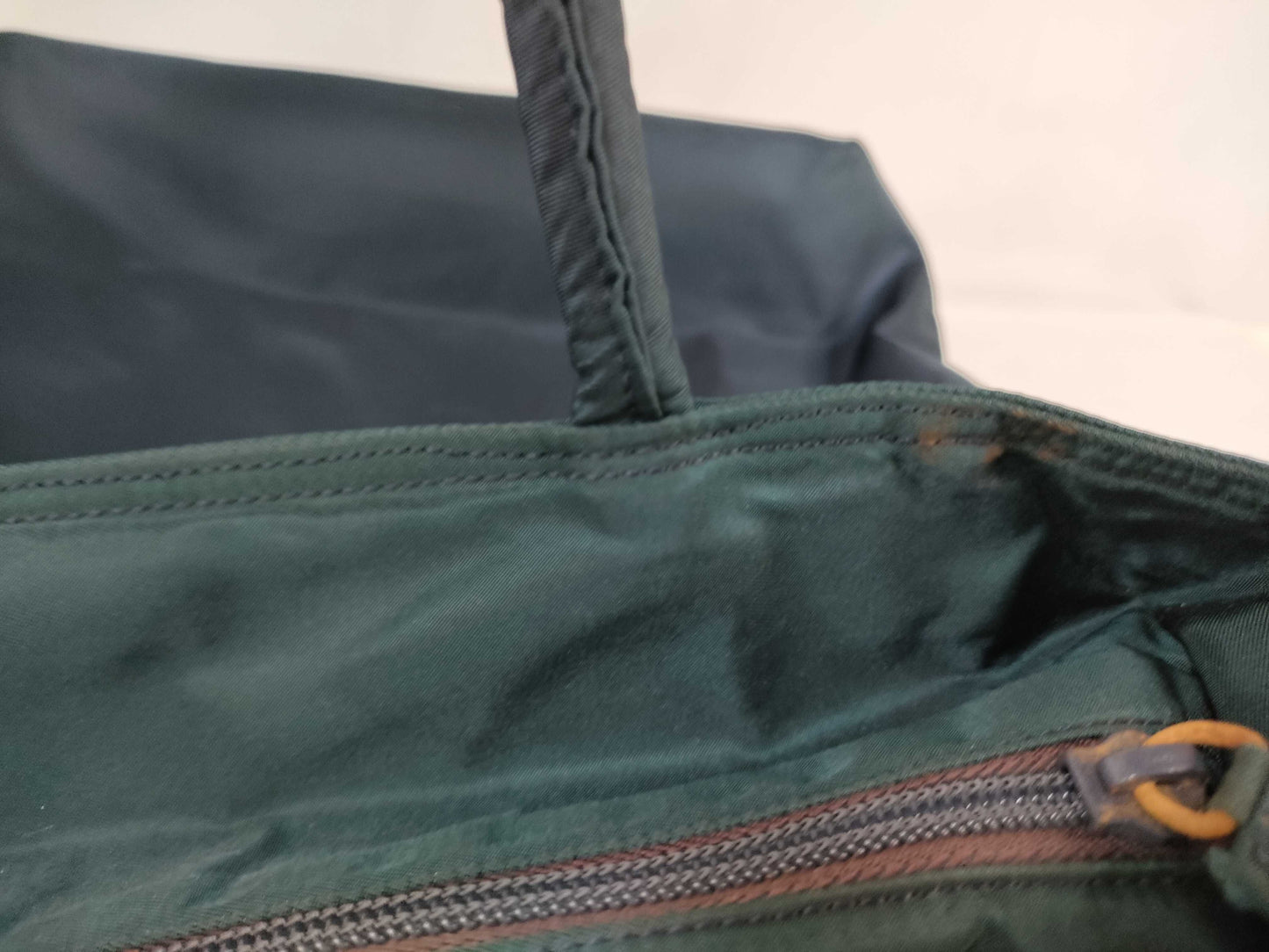 PRADA Nylon Navy Handbag