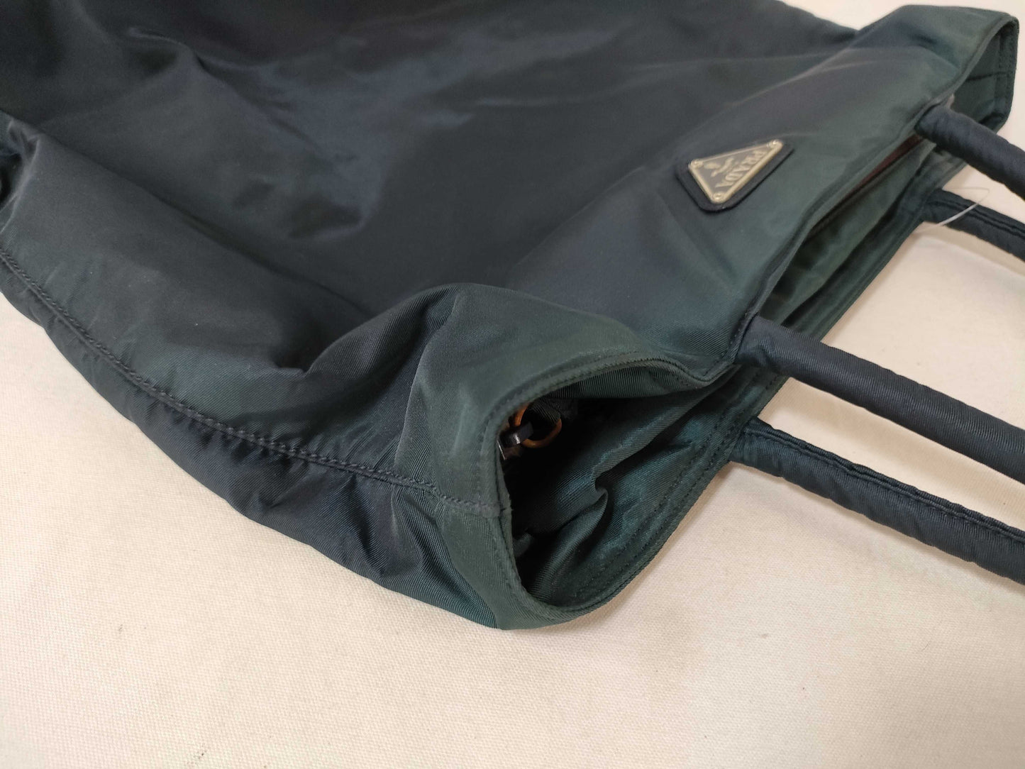 PRADA Nylon Navy Handbag