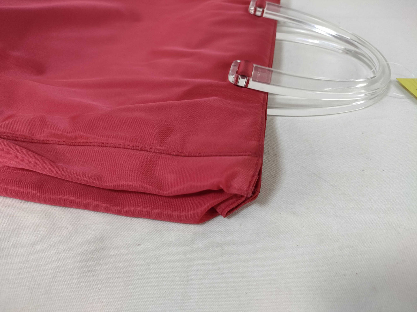 PRADA Nylon Plahand Red Handbag