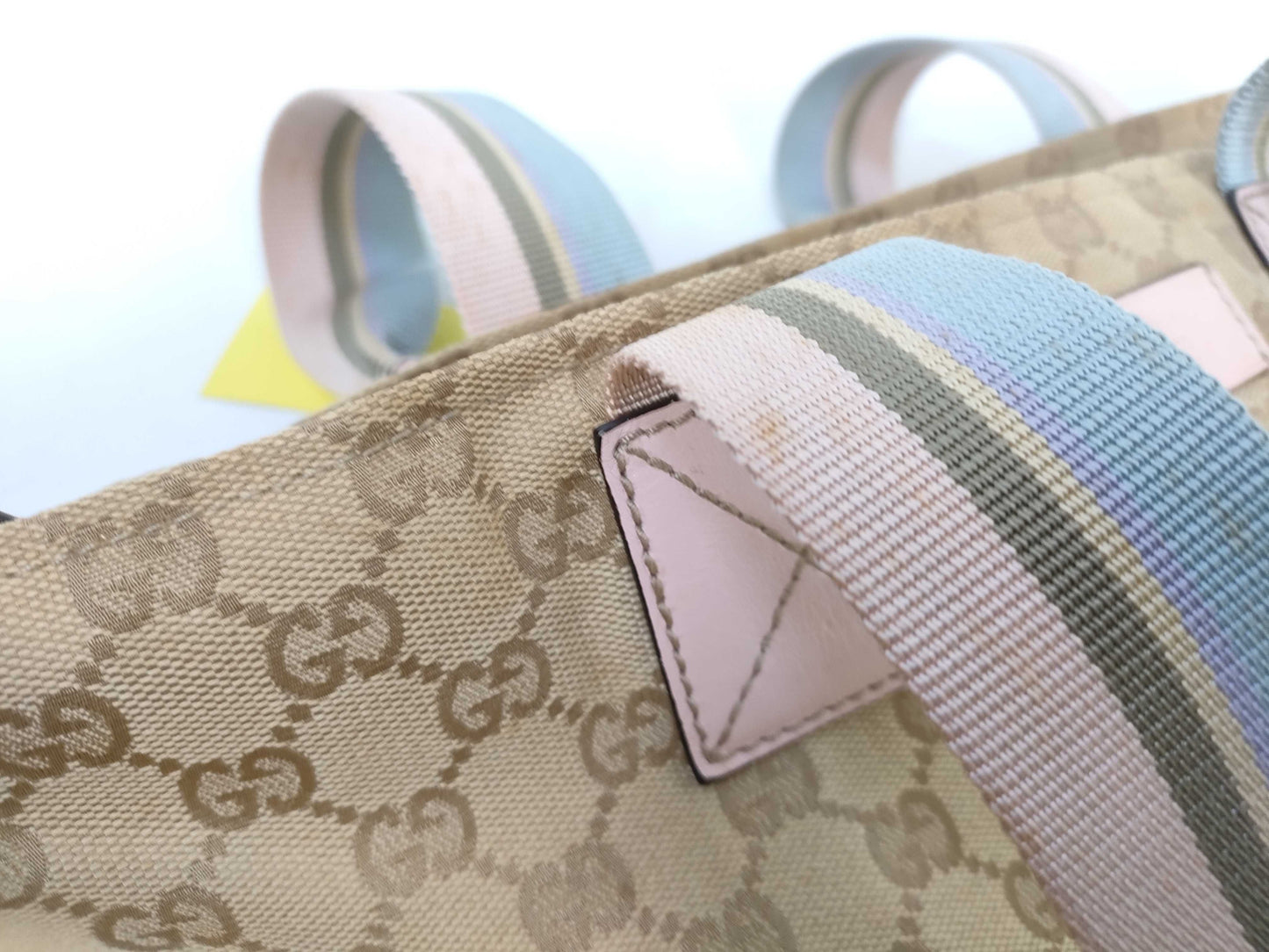 GUCCI GG Canvas 03136 Shoulder Handbag
