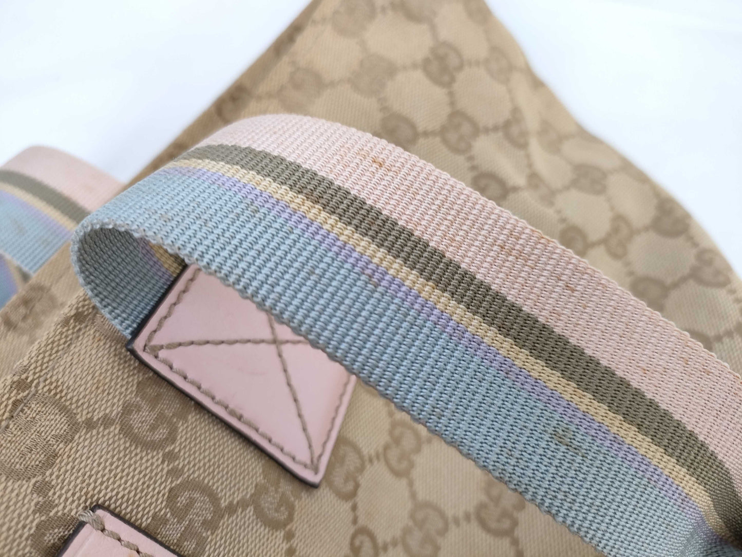 GUCCI GG Canvas 03136 Shoulder Handbag