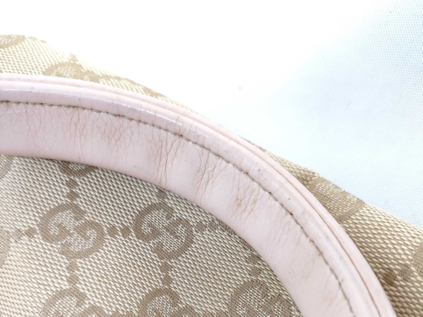 GUCCI GG Canvas 03136 Shoulder Handbag