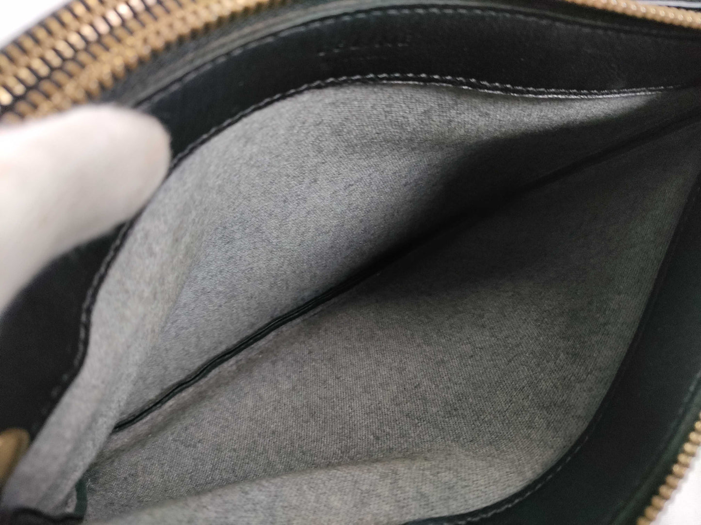 CELINE Leather Shoulder Bag Black Shoulder Bag Shoulder Bag