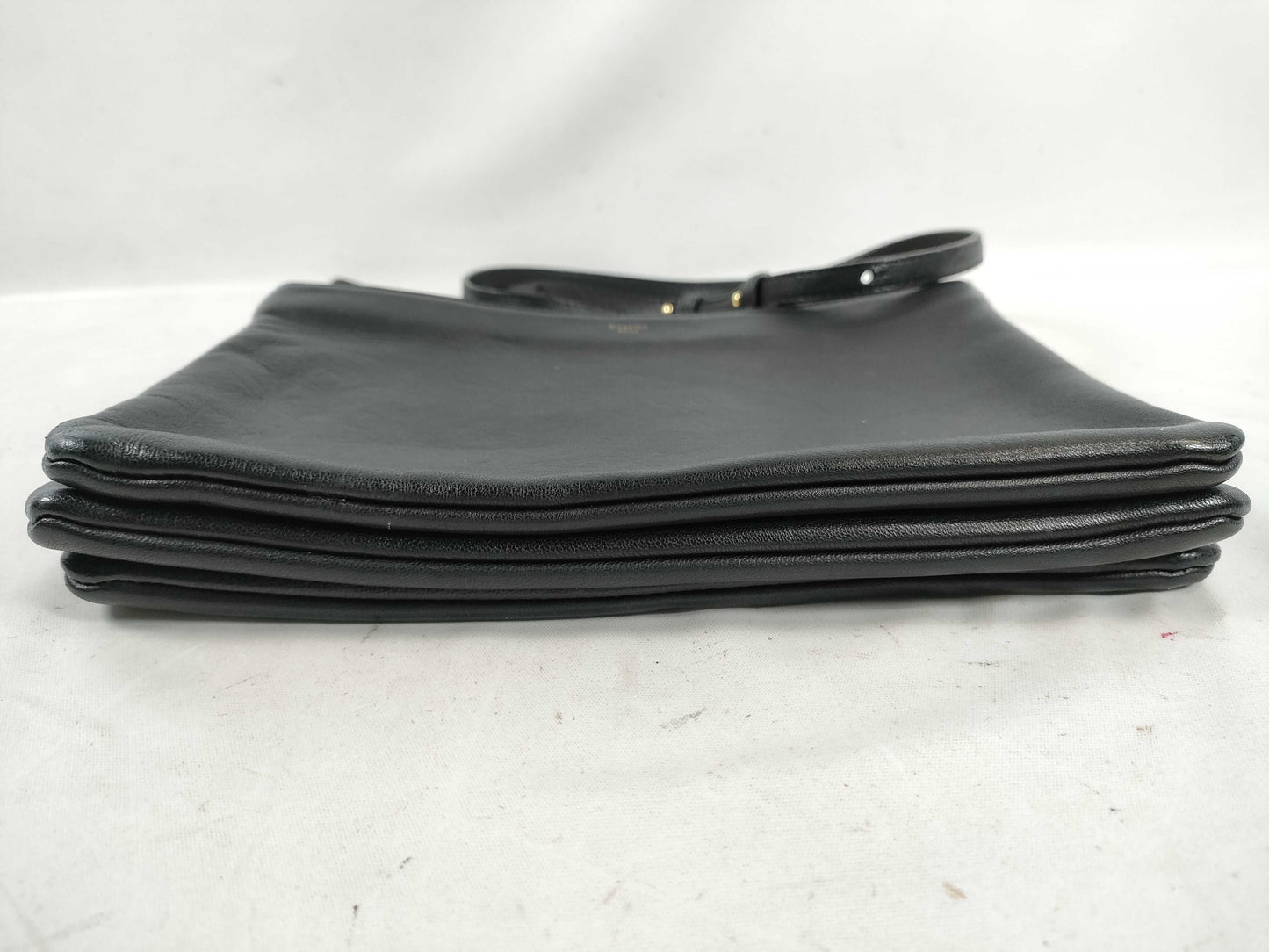 CELINE Leather Shoulder Bag Black Shoulder Bag Shoulder Bag