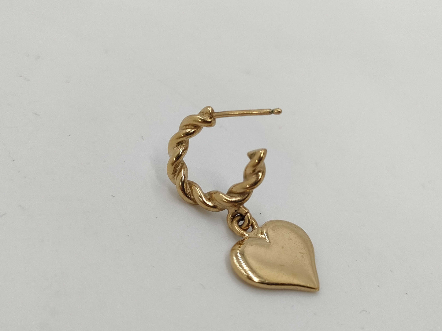 LOUIS VUITTON Heart Design Earrings