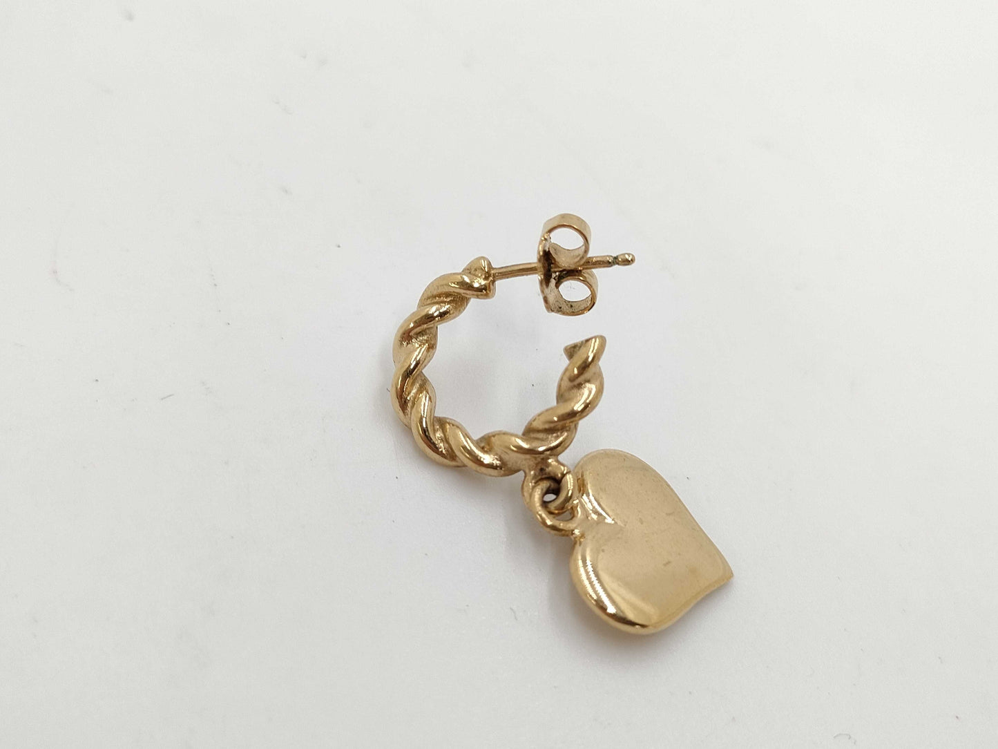 LOUIS VUITTON Heart Design Earrings