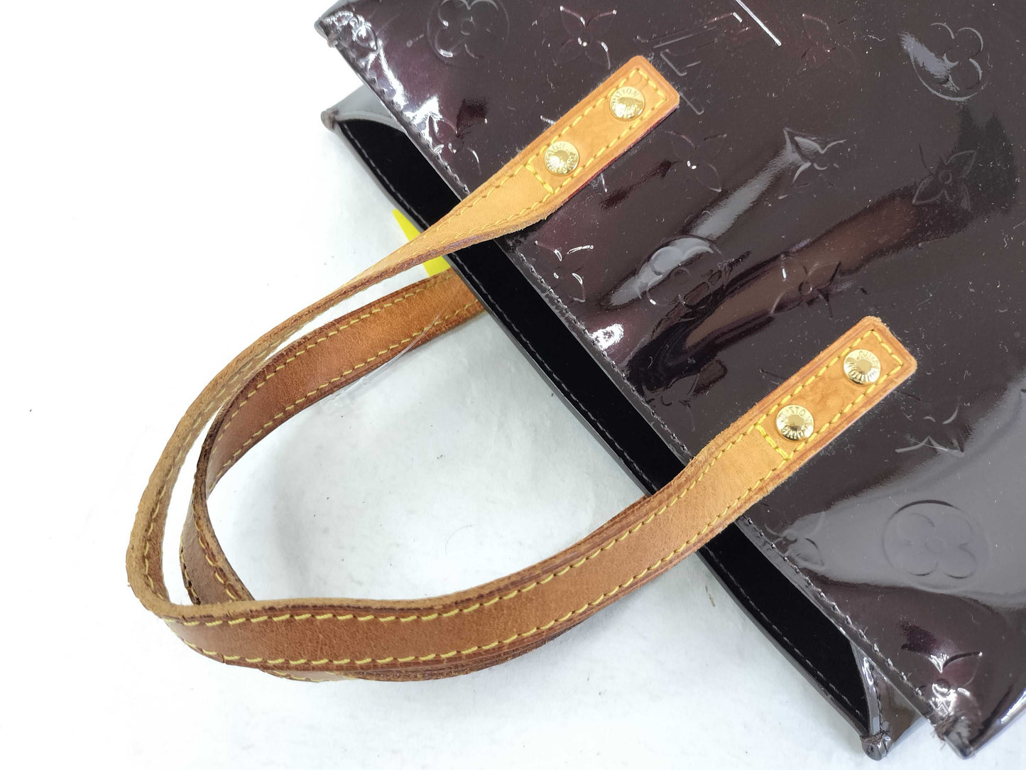LOUIS VUITTON M91334 Vernis M91334 Reed PM Handbag