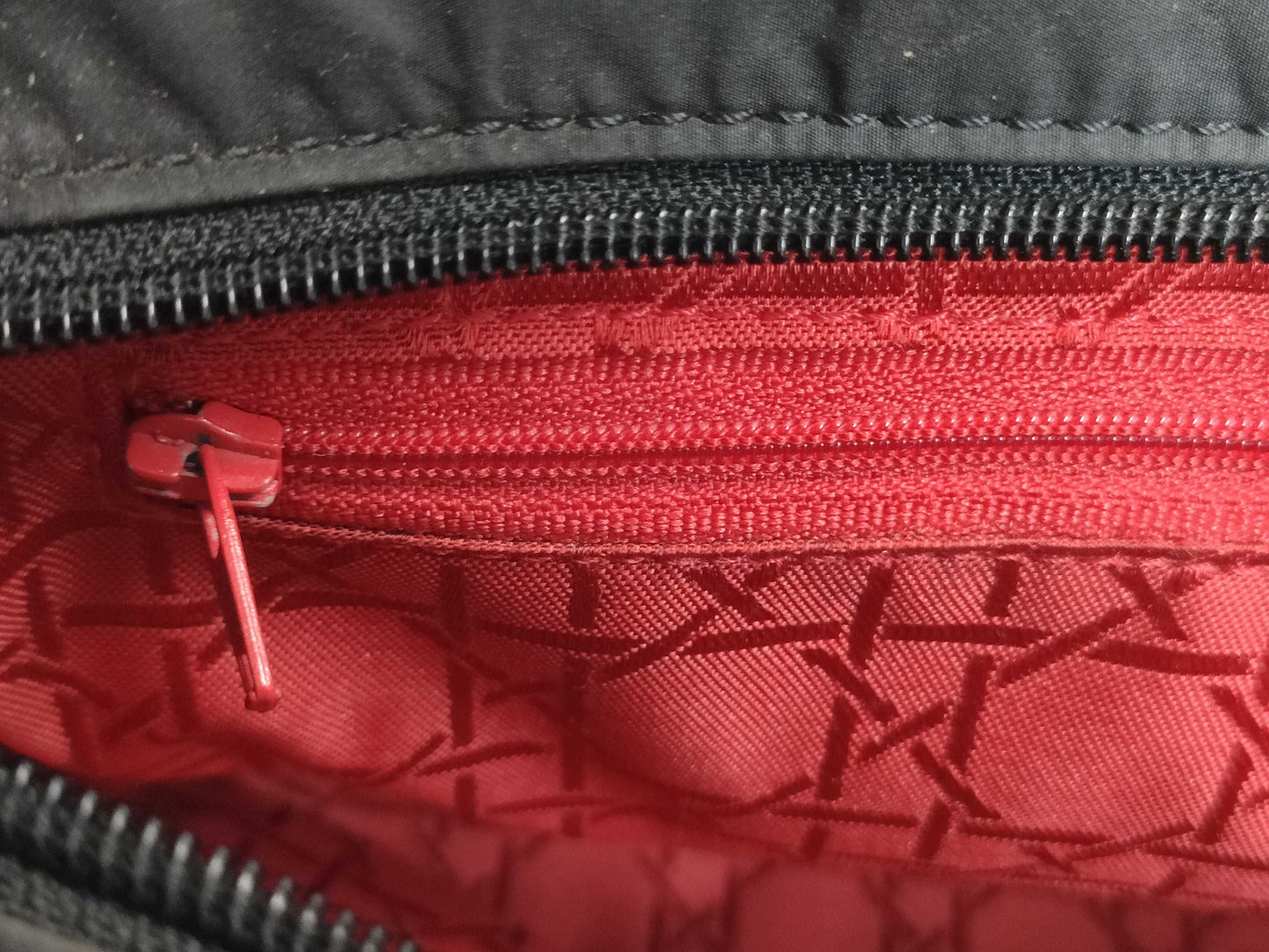 Dior Lady Dior Nylon/Cannage/Black Handbag